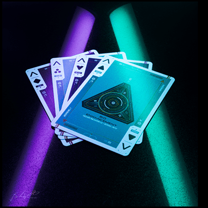 Cyberware (Neon) Playing Cards