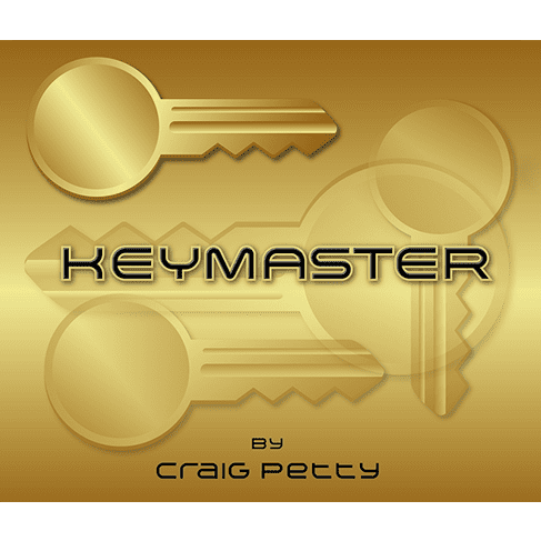 Keymaster Brass (Gimmicks and Online Instructions) by Craig Petty - Trick