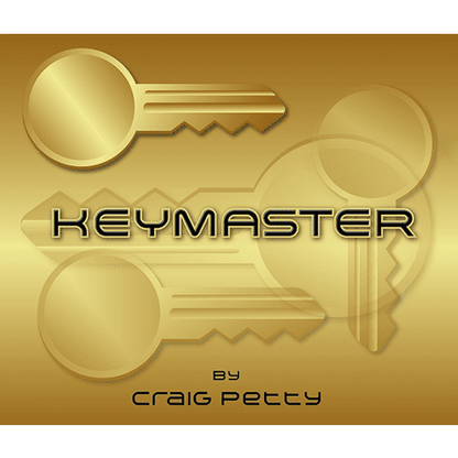 Keymaster Brass (Gimmicks and Online Instructions) by Craig Petty - Trick