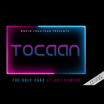 TOCAAN Deluxe Edition (Gimmicks and Online Instructions) by David Jonathan - Trick