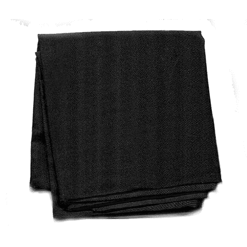 Premium Silks 24 " (Black) by Magic by Gosh -Trick