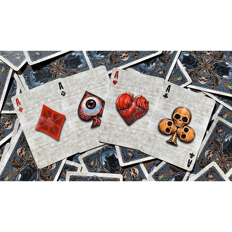 Gilded Bicycle Monster V2 Playing Cards Alakazam Magic