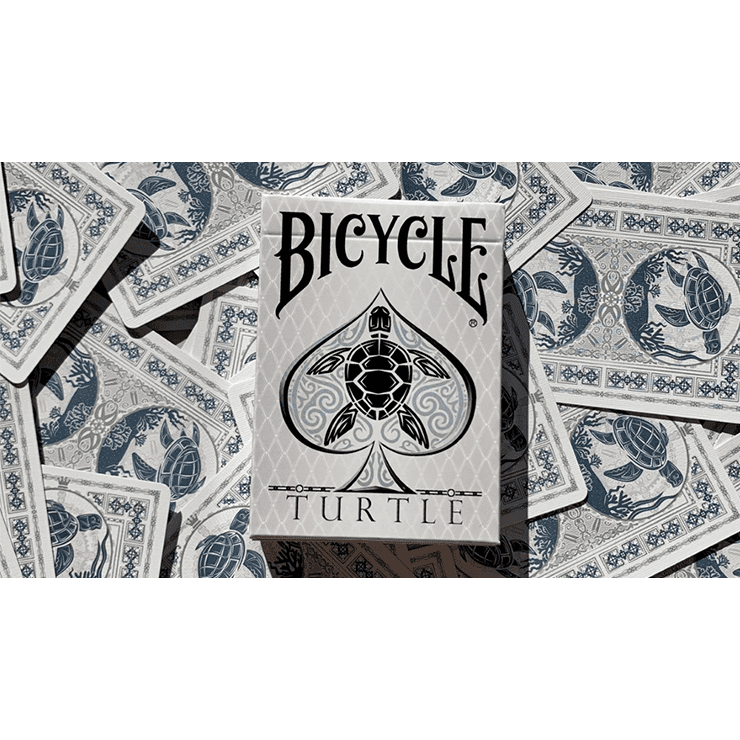 Gilded Bicycle Turtle (Sea) Playing Cards