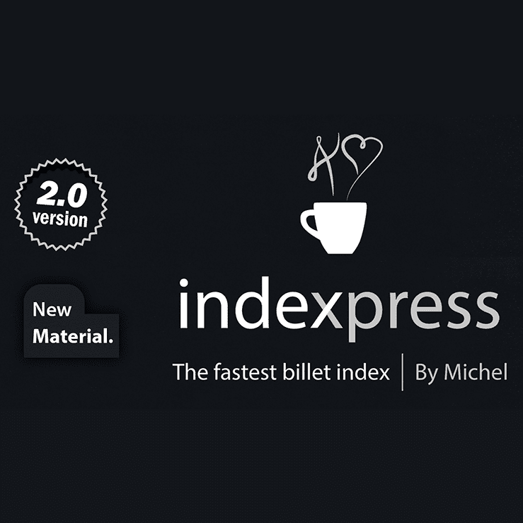 Indexpress 2.0 (Gimmick and Online Instructions) by Vernet Magic - Trick