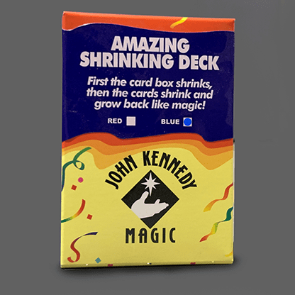 Amazing Shrinking Deck BLUE by John Kennedy Magic - Trick