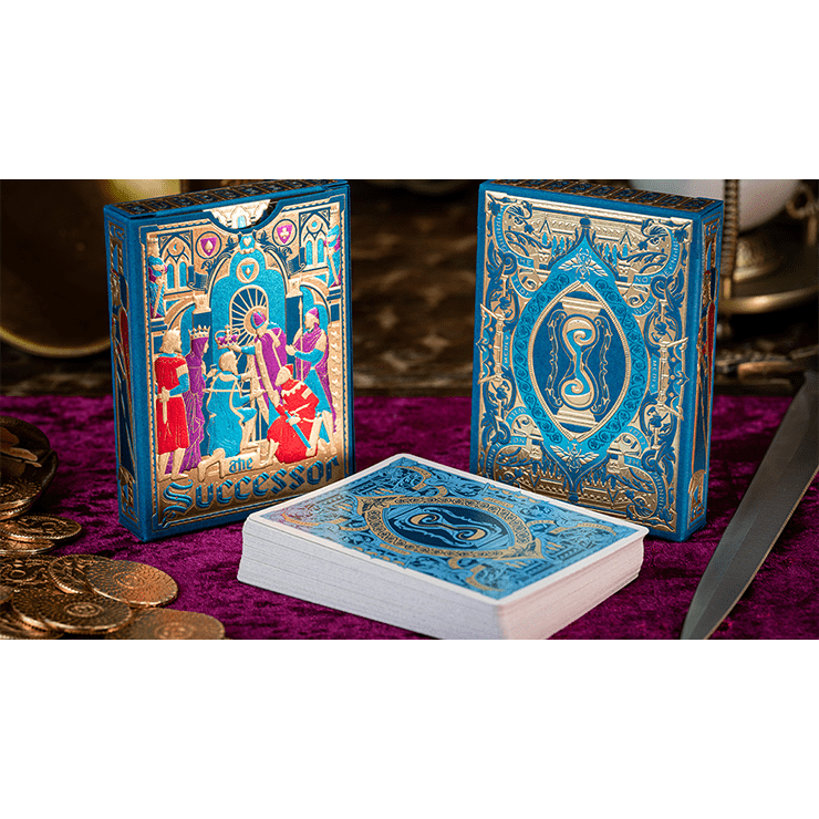 The Successor Royal Blue Edition Playing Cards