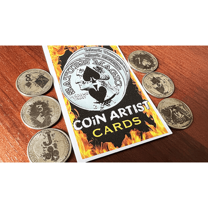 COiN ARTIST Quarter Card Pack (6 coins per pack) by Mark Traversoni and iNFiNiTi