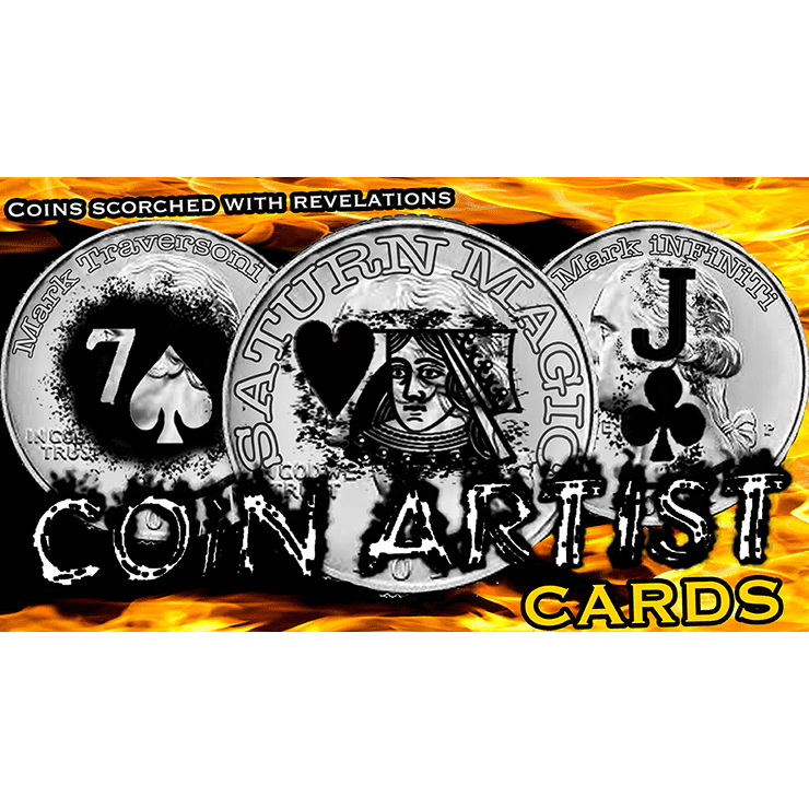 COiN ARTIST Quarter Card Pack (6 coins per pack) by Mark Traversoni and iNFiNiTi