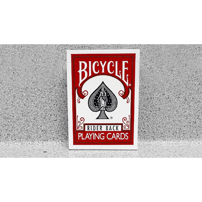 Bicycle 2 Faced Red Tuck (Mirror Deck Same on both sides) Playing Card