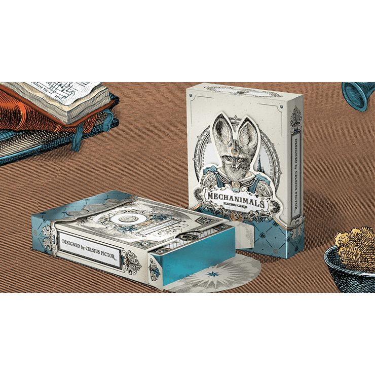 Mechanimals Deluxe Edition (Gilded) Playing Cards