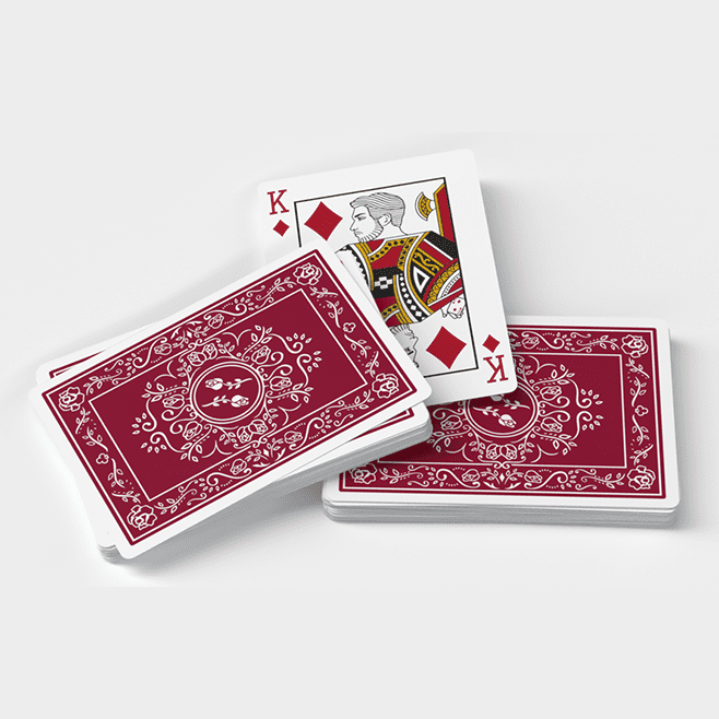 Black Roses Edelrot Playing Cards (Fully Marked)