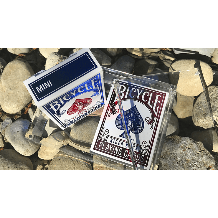 Bicycle Rider Back Mini Limited Edition (2 Pack With Foil Tucks In Carat Case) by US Playing Card Co