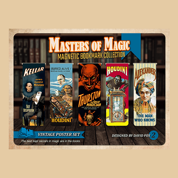 Masters of Magic Bookmarks Set 2. by David Fox - Trick