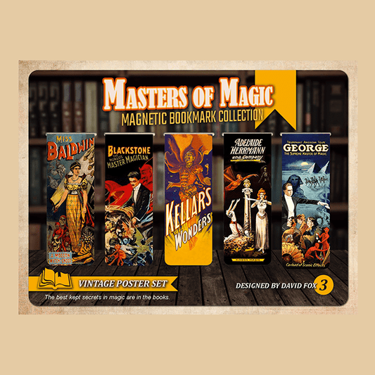 Masters of Magic Bookmarks Set 3. by David Fox - Trick