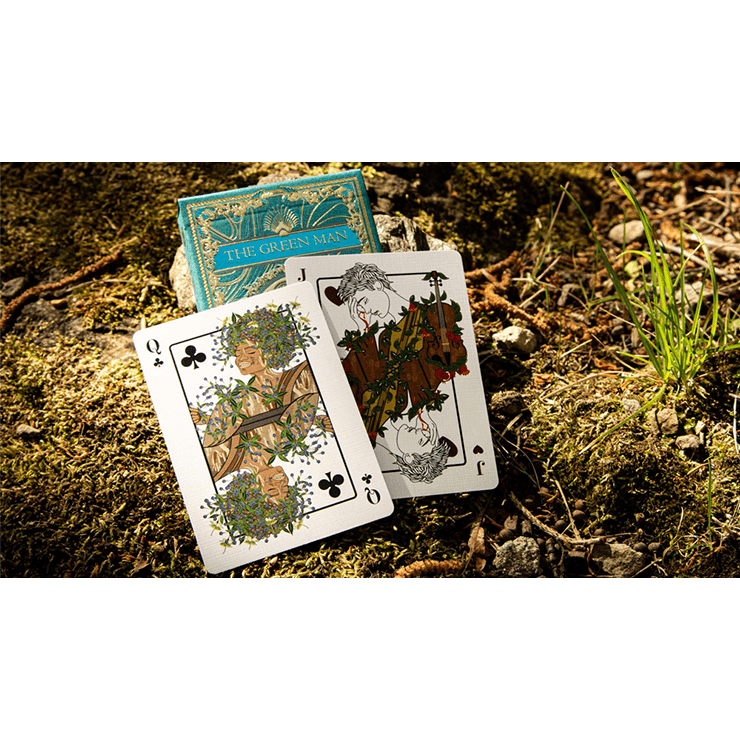 The Green Man Playing Cards (Summer)  by Jocu