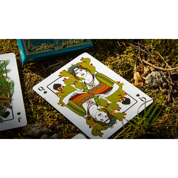 The Green Man Playing Cards (Summer)  by Jocu