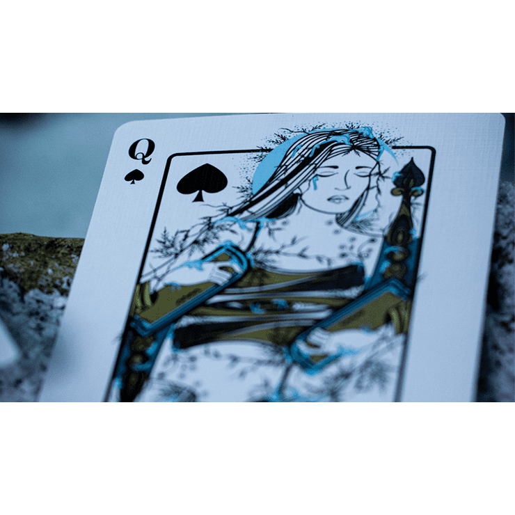 The Green Man Playing Cards (Winter) by Jocu