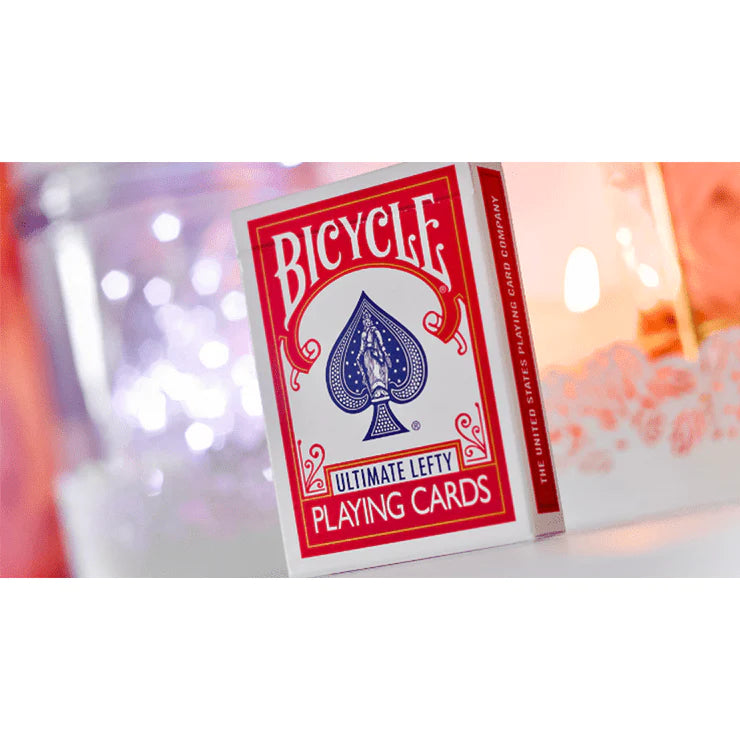 Bicycle Ultimate Lefty Deck Red (Gimmicks and Online Instructions)