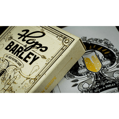 Hops & Barley (Belgian Blond) Playing Cards by JOCU Playing Cards