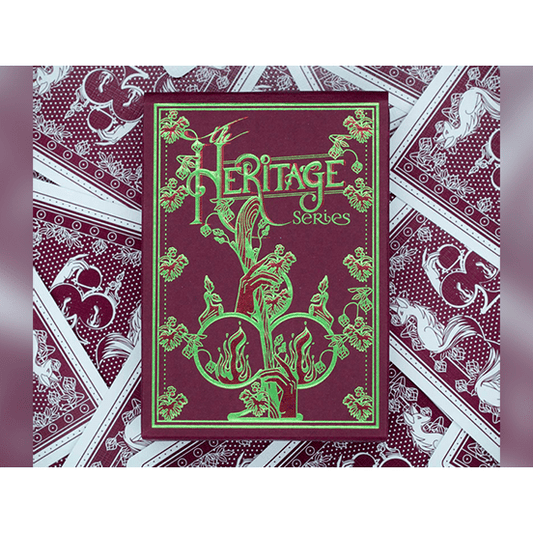 The Heritage Series Clubs Playing Cards