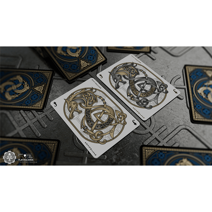 Valhalla Viking Sapphire (Standard) Playing Cards