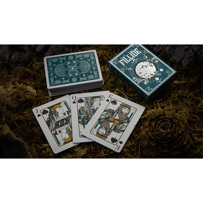 Fillide: A Sicilian Folk Tale Playing Cards V2 (Acqua) by Jocu