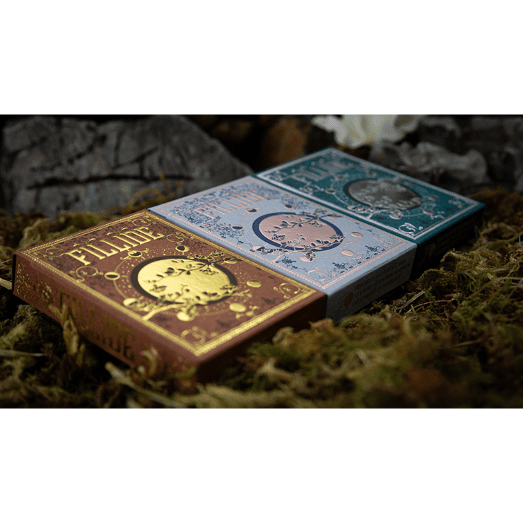 Fillide: A Sicilian Folk Tale Playing Cards V2 (Acqua) by Jocu