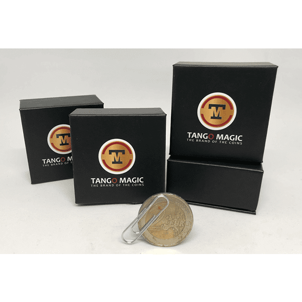 Magnetic Coin 2 Euros Strong Magnet  by Tango (E0087) - Trick