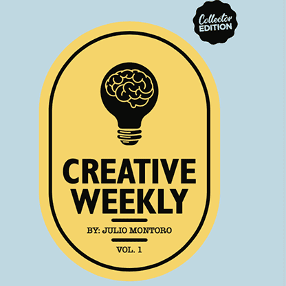 CREATIVE WEEKLY Vol. 1 LIMITED (Gimmicks and online Instructions) by Julio Montoro - Trick