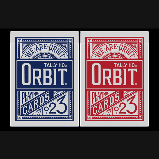 Orbit Tally Ho Circle Back (Red) Playing Cards