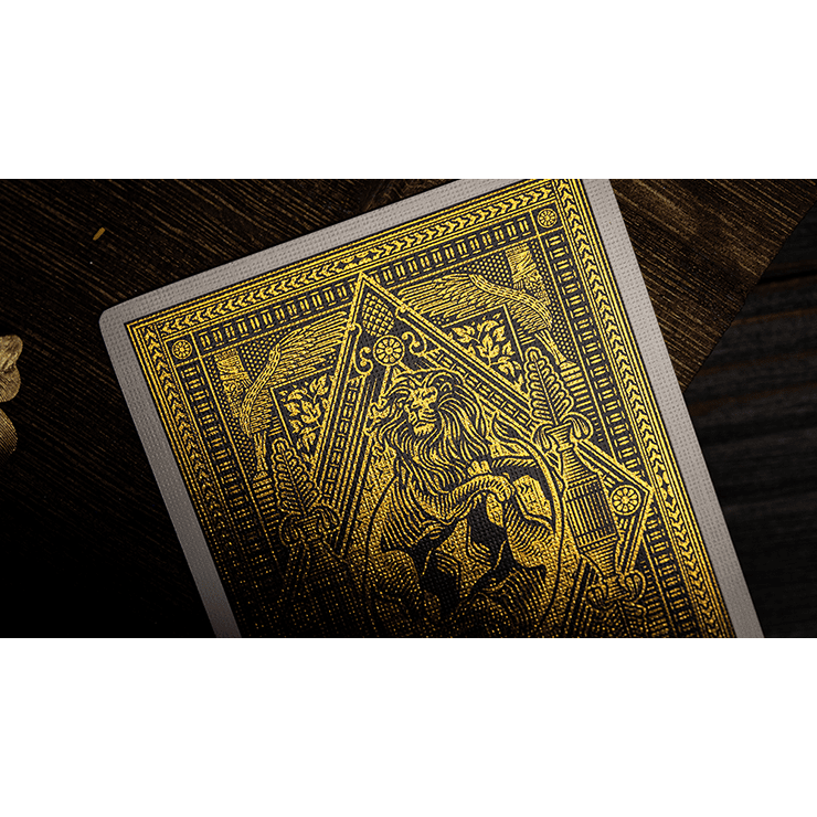 The Great Creator: Earth (Gold Foil) Edition Playing Cards by Riffle Shuffle