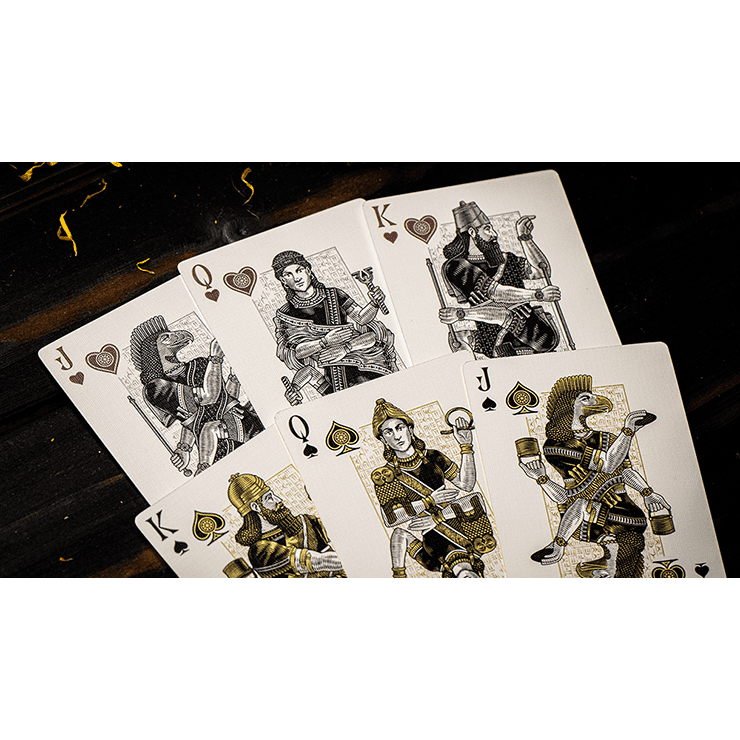 The Great Creator: Sky (Silver Foil) Edition Playing Cards by Riffle Shuffle