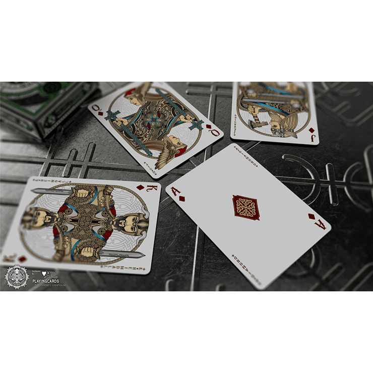 Valhalla Viking Emerald (Special) Playing Cards