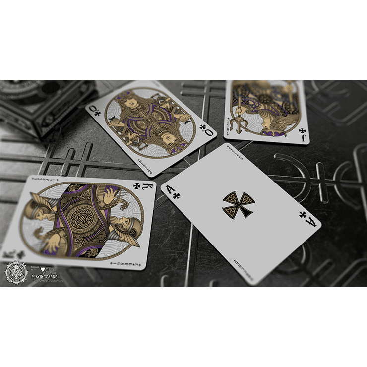 Valhalla Viking Emerald (Standard) Playing Cards