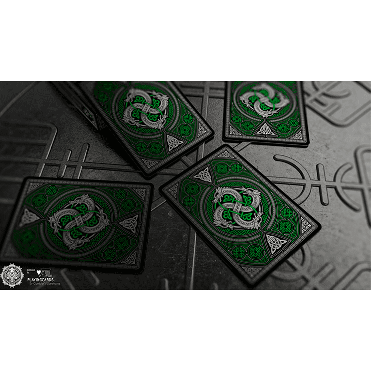 Valhalla Viking Emerald (Standard) Playing Cards