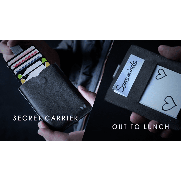 SECRET GAFF AND PACKET CARRIER PRO (Black Leather)