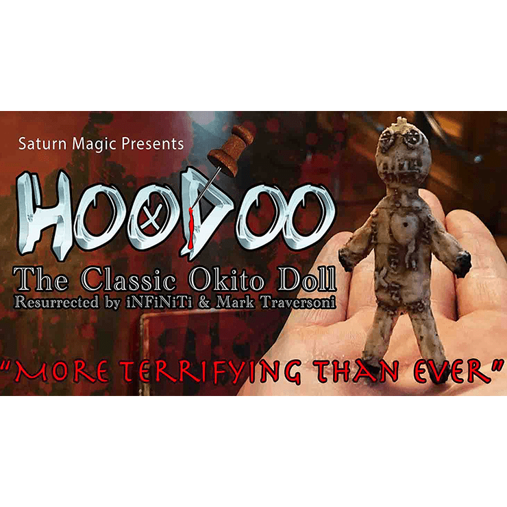 HOODOO - Haunted Voodoo Doll (Gimmicks and Online Instructions) by iNFiNiTi and Mark Traversoni - Trick