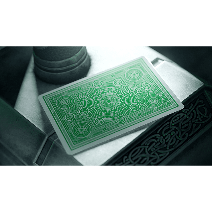 Avengers: Green Edition Playing Cards by theory11