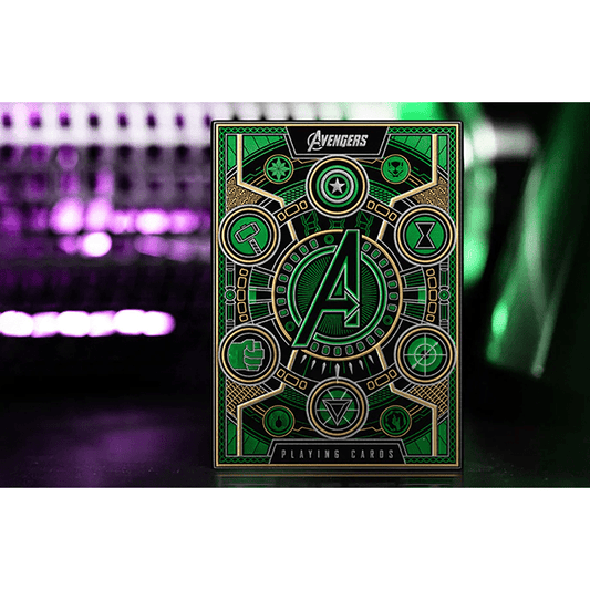 Avengers: Green Edition Playing Cards by theory11