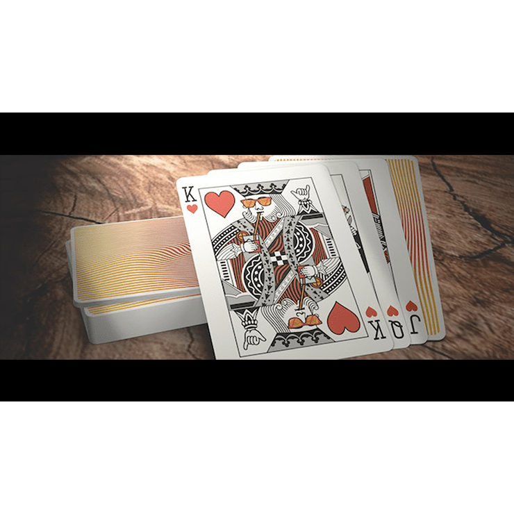 Original Blackcat Orange Milk Playing Cards