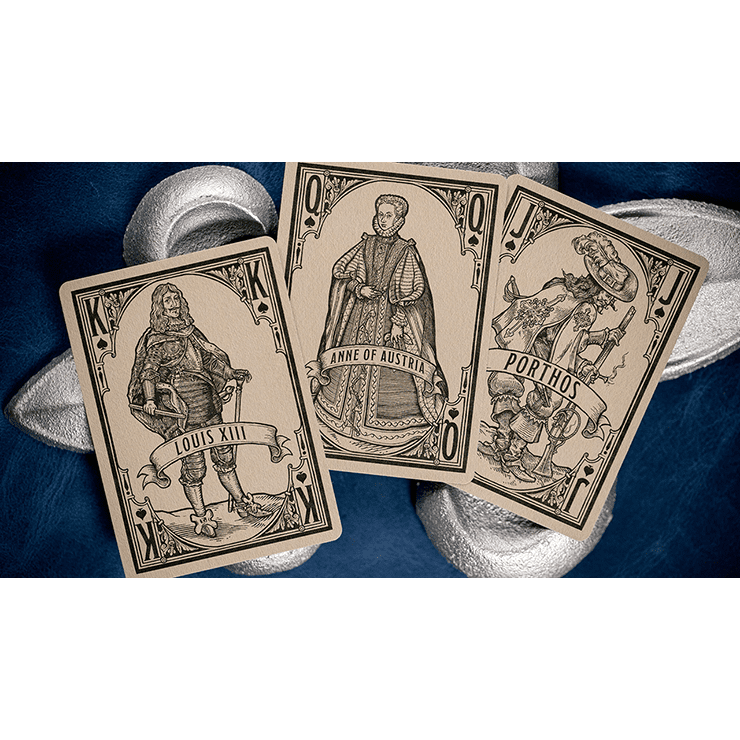 3 Musketeer Playing Cards by Kings Wild Project