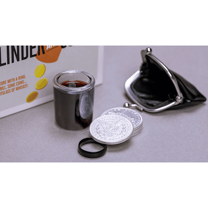 Cylinder and Coins (Gimmicks and Online Instructions) by Joshua Jay - Trick