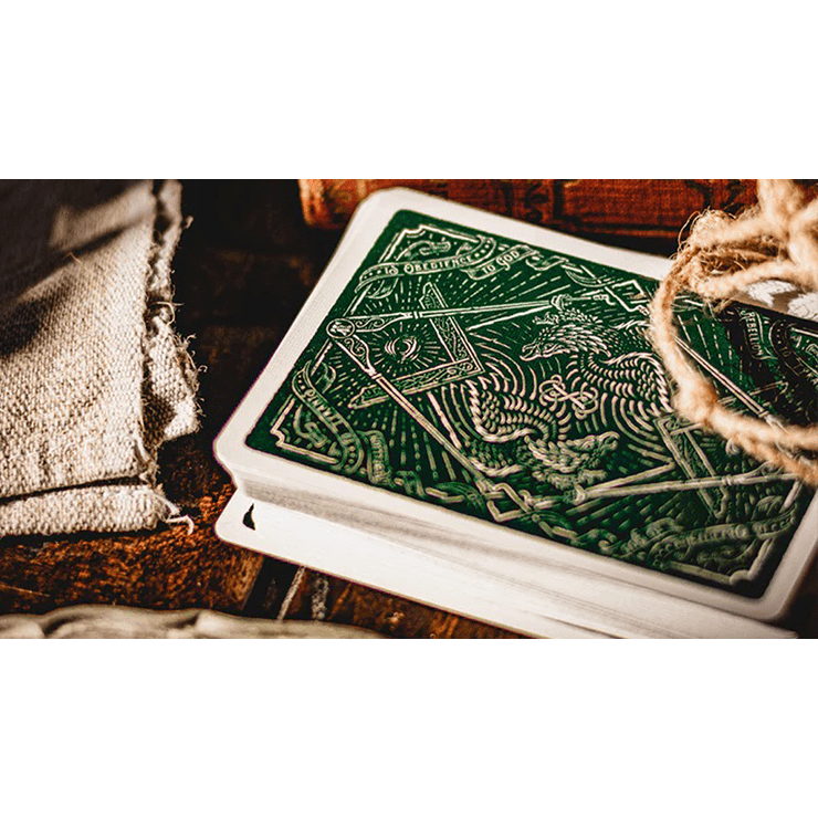 Sons of Liberty (Green) Playing Cards