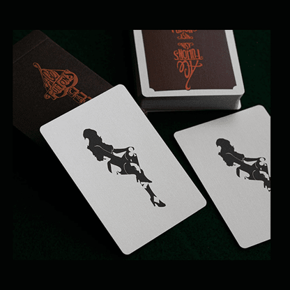 ACE FULTON'S 10 YEAR ANNIVERSARY TOBACCO BROWN PLAYING CARDS