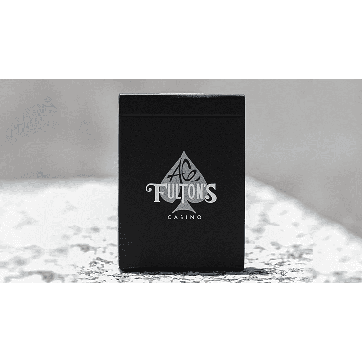 Ace Fulton's Casino (Black) Playing Cards