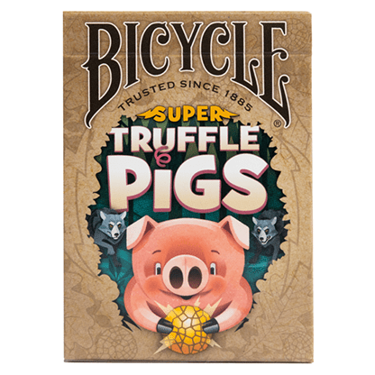 Bicycle Super Truffle Pigs Playing Cards