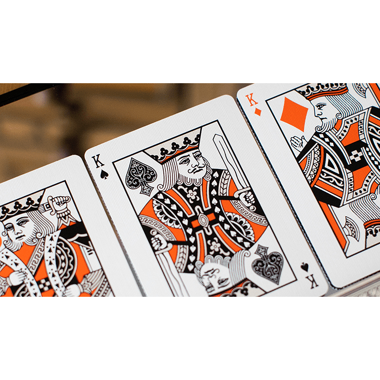 Fulton Plaid (Bourbon Brown)  Playing Cards