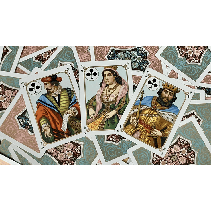 Four Continents (Blue) Playing Cards