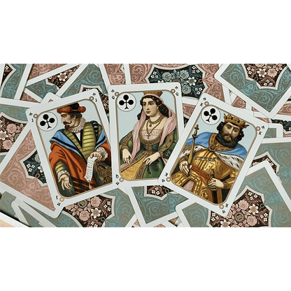 Four Continents (Blue) Playing Cards