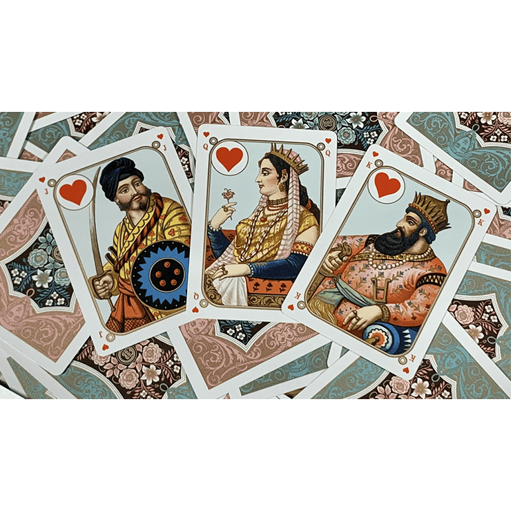 Four Continents (Blue) Playing Cards